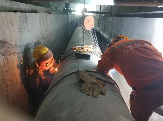 內(nèi)襯不銹鋼復合管焊接