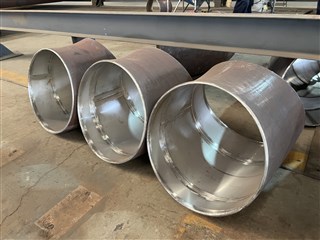 45°內(nèi)襯不銹鋼對焊彎頭